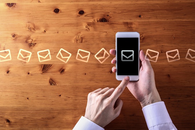 メールとスマホ